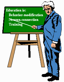 education is mere training